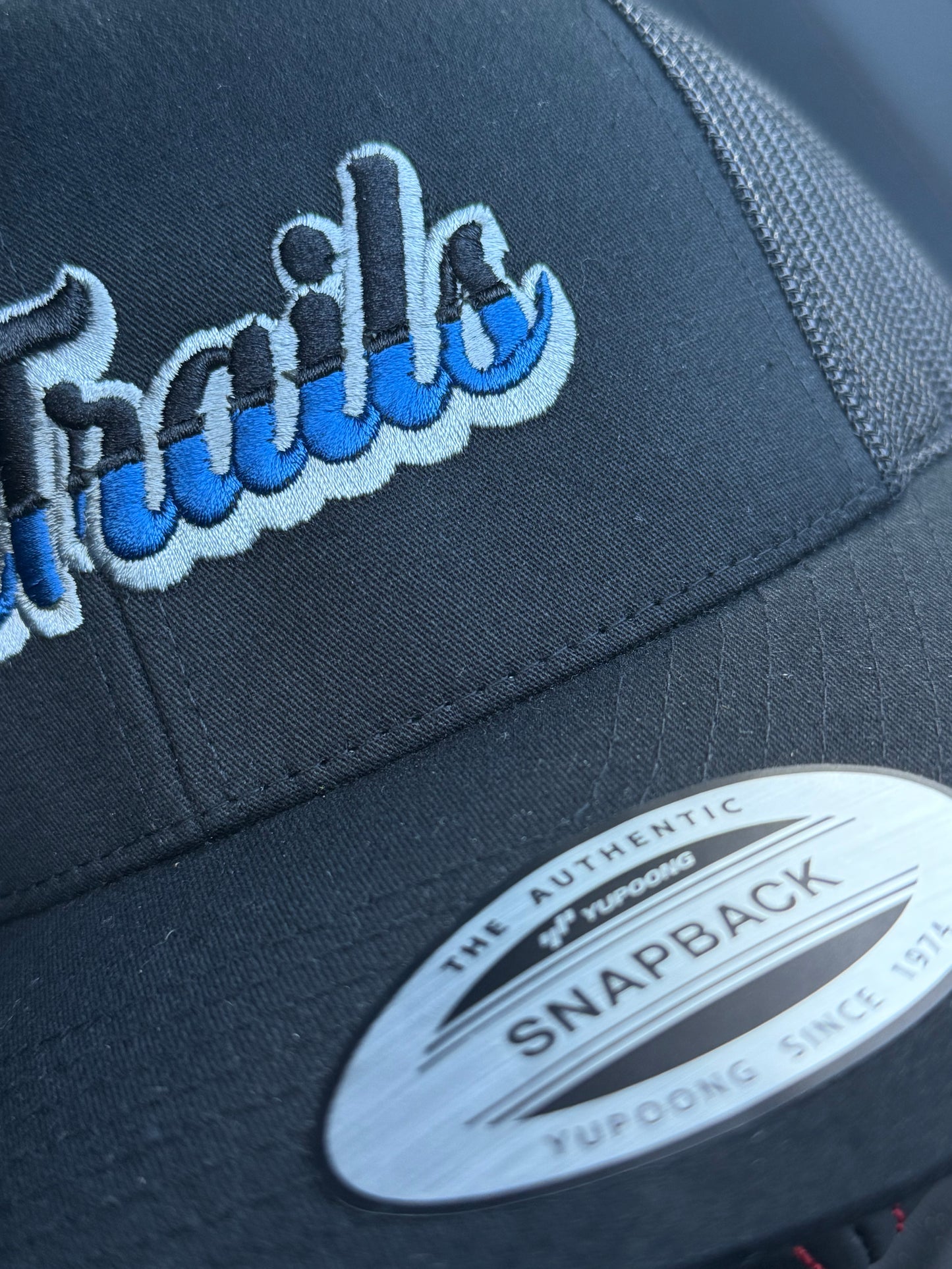 TT Cap Black/Royal Blue