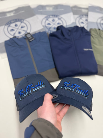 TT SnapBack Cap - Blue / Blue Marl 3D Foam