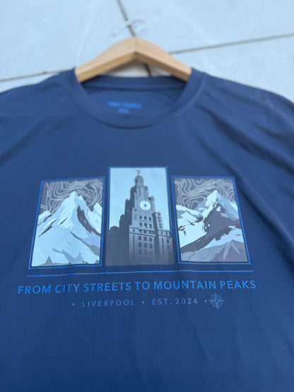 Urban Peak T-Shirt (Navy Blue)