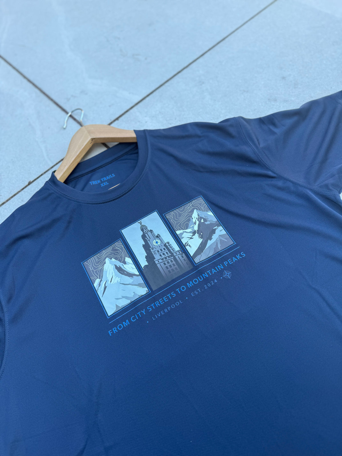 Urban Peak T-Shirt (Navy Blue)
