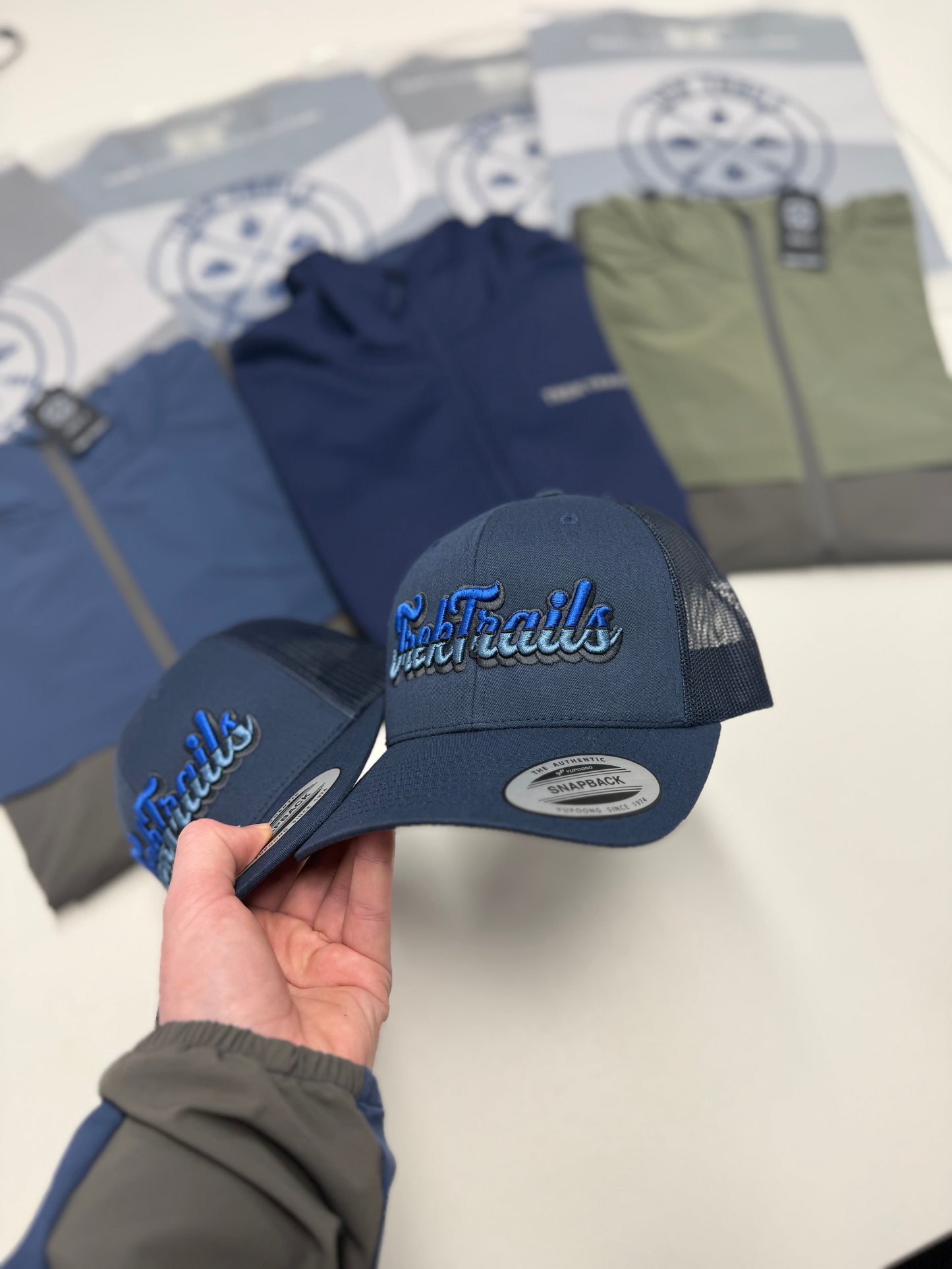 TT SnapBack Cap - Blue / Blue Marl 3D Foam