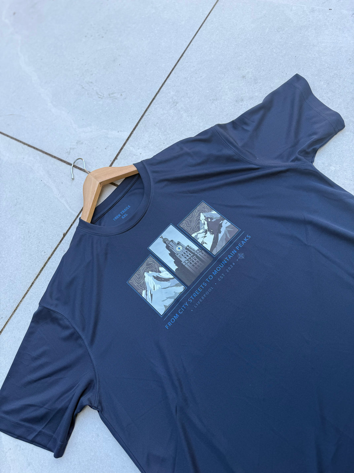 Urban Peak T-Shirt (Navy Blue)