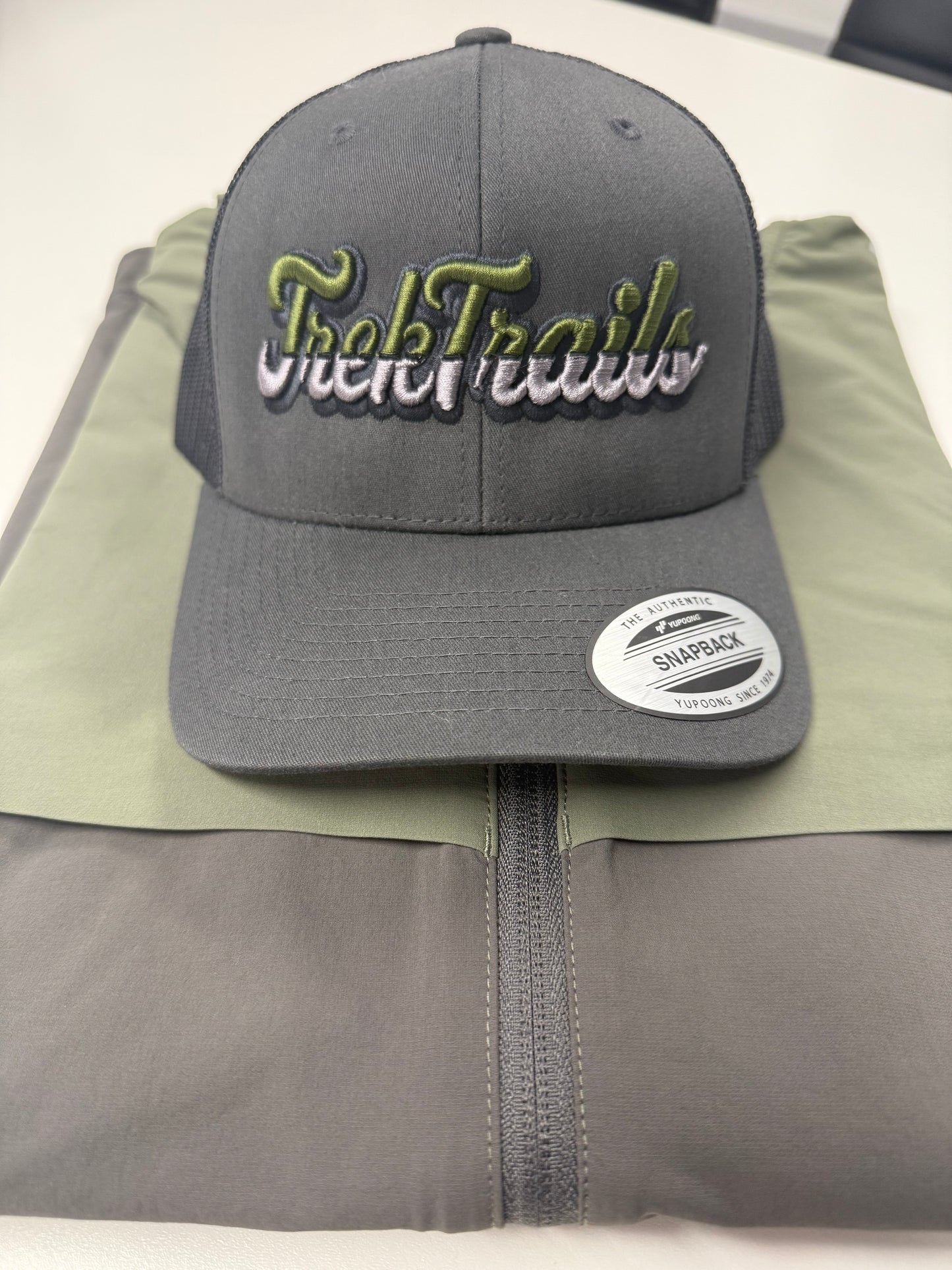 TT SnapBack Cap - Khaki /  Grey 3D Foam