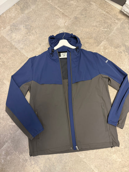TRAIL - X Windbreaker Tidal Blue & Carbon Grey