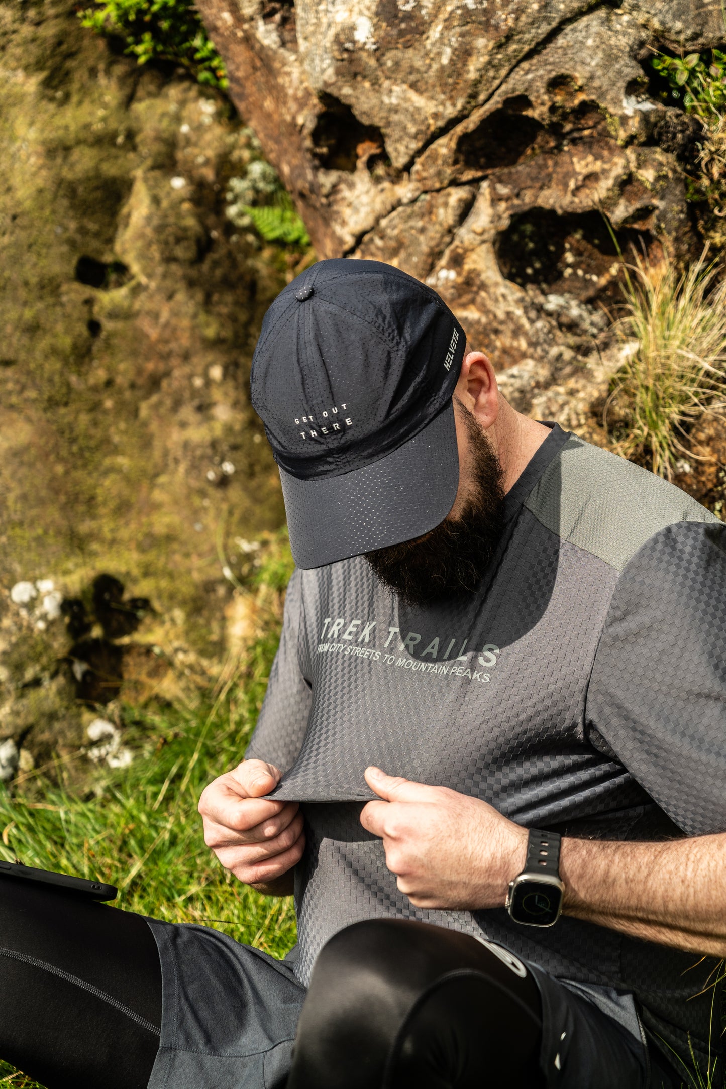 Carbon Grey Trail Cool T-Shirt
